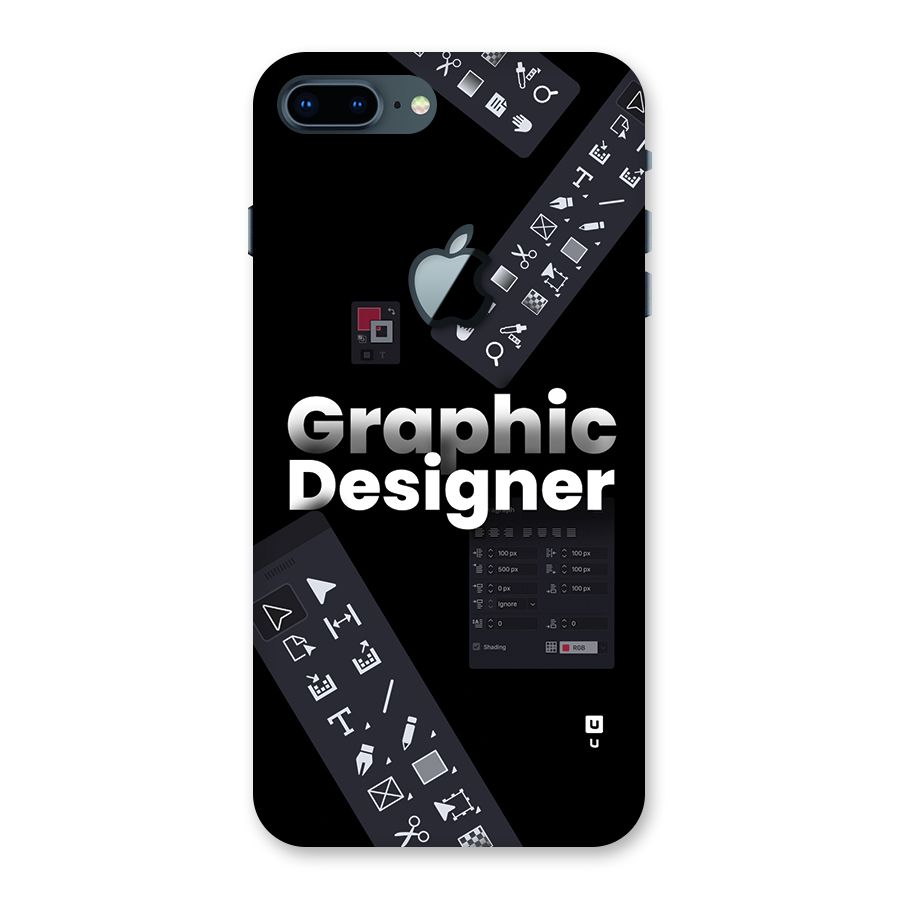 Graphic Designer Tools Back Case for iPhone 7 Plus Apple Cut