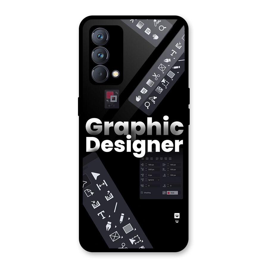 Graphic Designer Tools Glass Back Case for Realme GT Master Edition