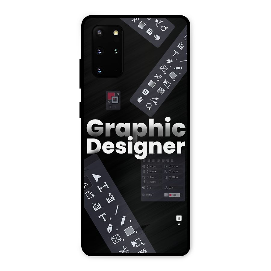 Graphic Designer Tools Metal Back Case for Galaxy S20 Plus