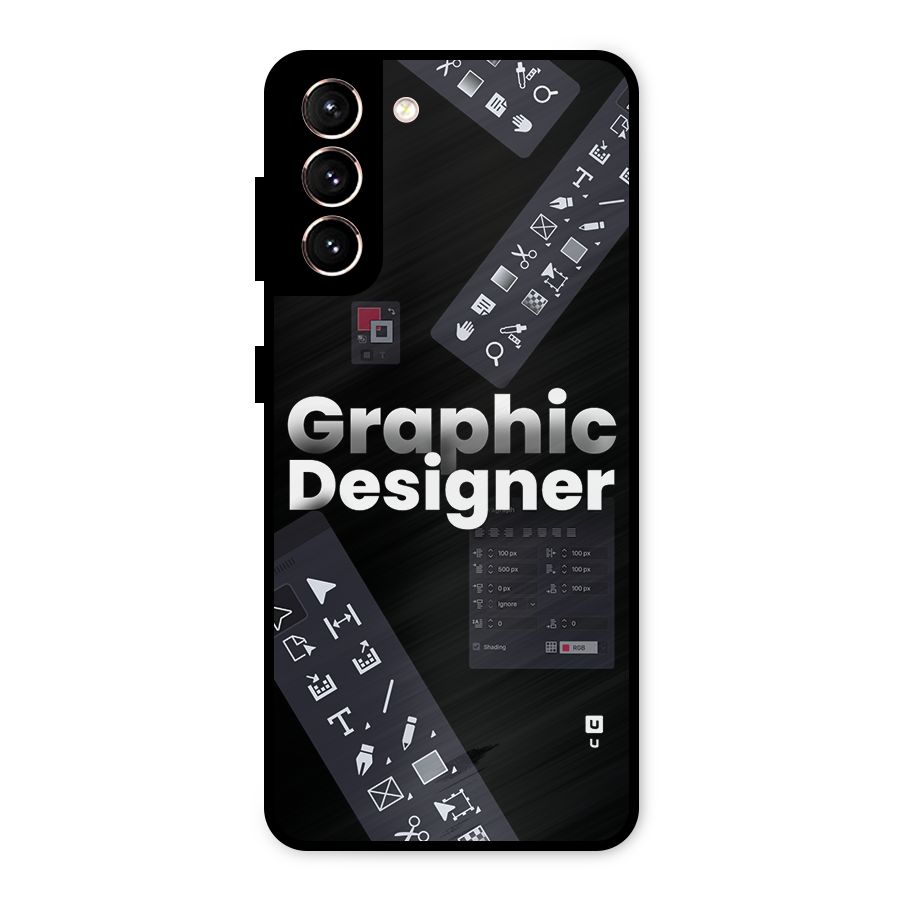 Graphic Designer Tools Metal Back Case for Galaxy S21 5G