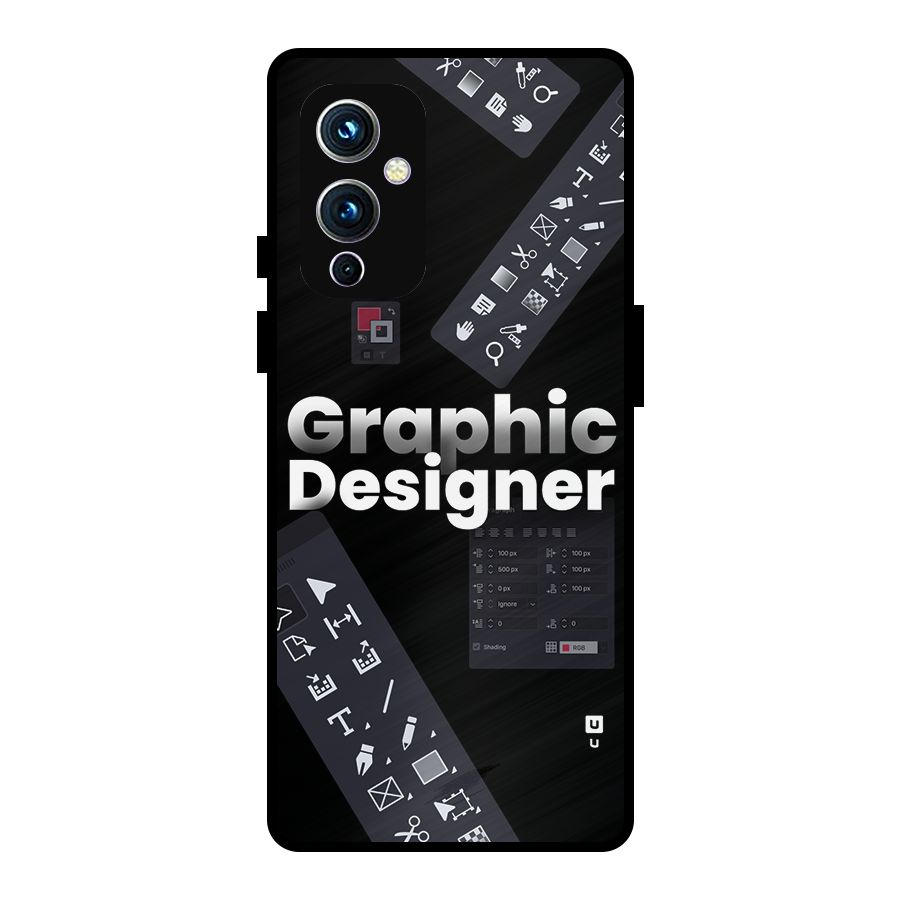 Graphic Designer Tools Metal Back Case for OnePlus 9