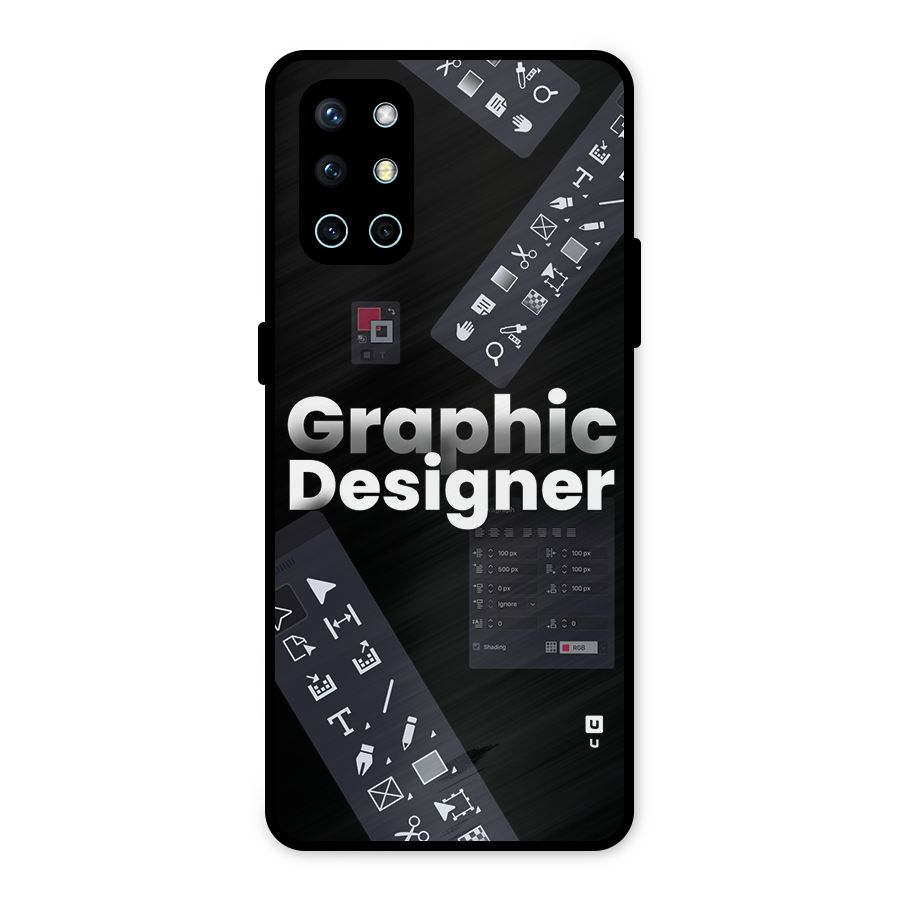 Graphic Designer Tools Metal Back Case for OnePlus 9R