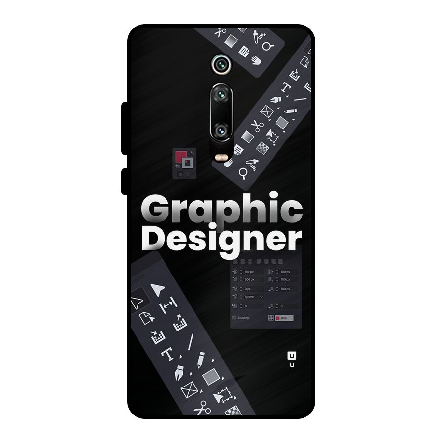 Graphic Designer Tools Metal Back Case for Redmi K20