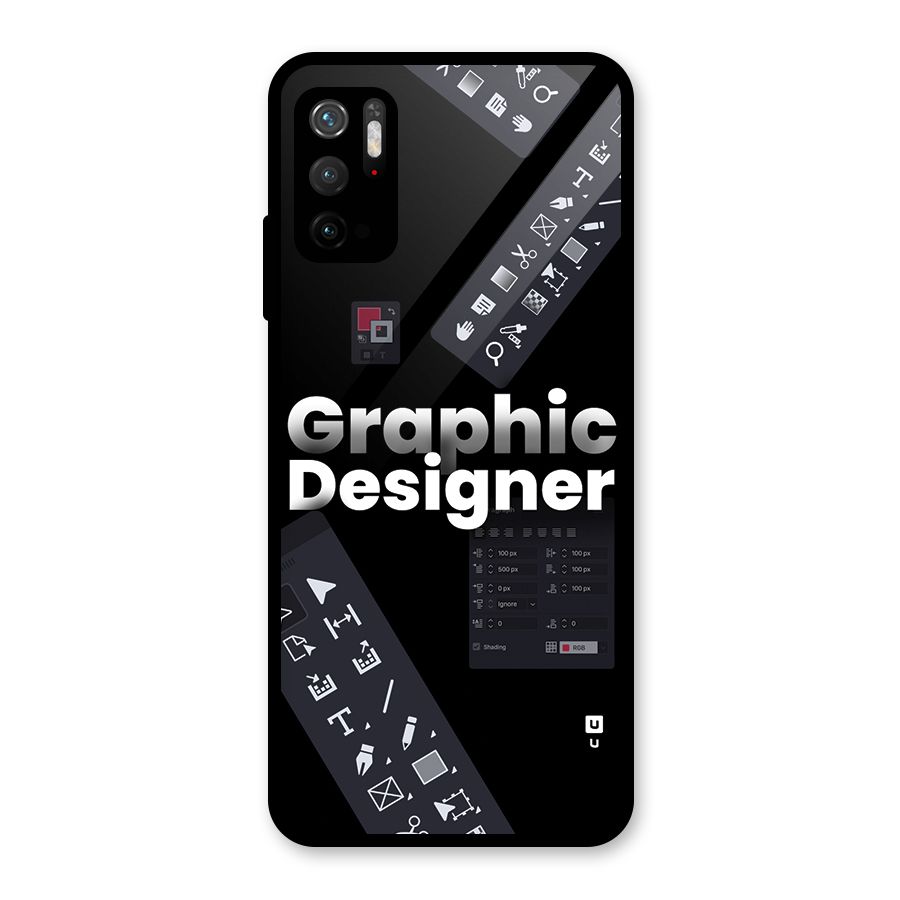 Graphic Designer Tools Metal Back Case for Redmi Note 10T 5G