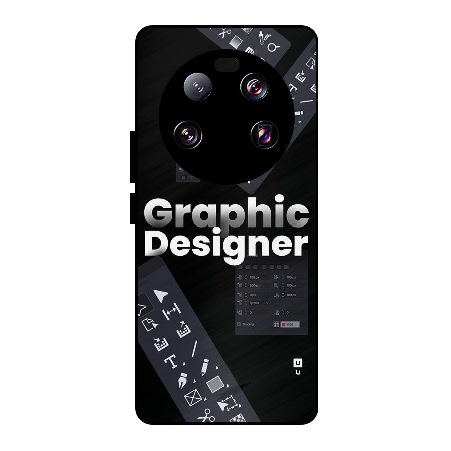 Graphic Designer Tools Metal Back Case for Xiaomi 13 Ultra