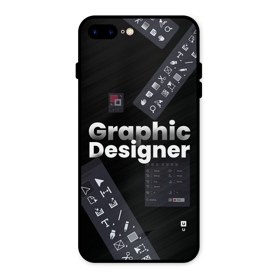 Graphic Designer Tools Metal Back Case for iPhone 7 Plus