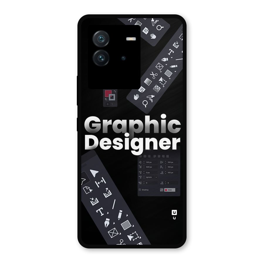 Graphic Designer Tools Metal Back Case for iQOO Neo 6 5G