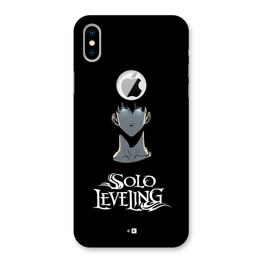 Great Arise Back Case for iPhone XS Logo Cut