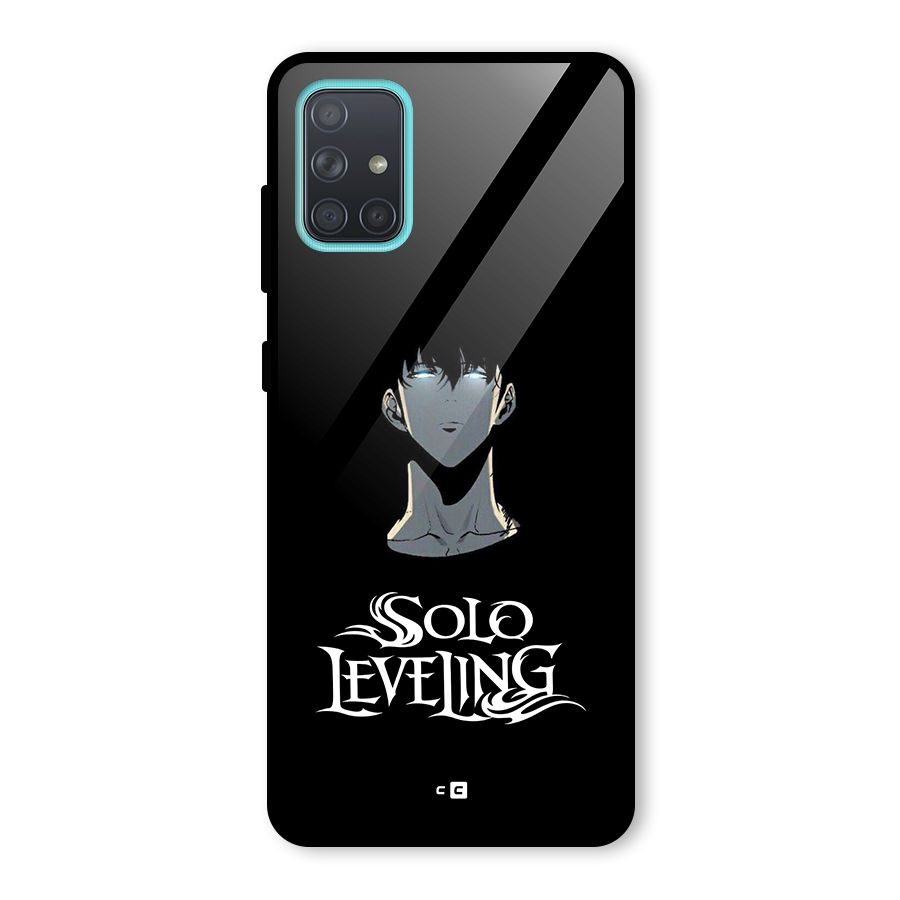 Great Arise Glass Back Case for Galaxy A71