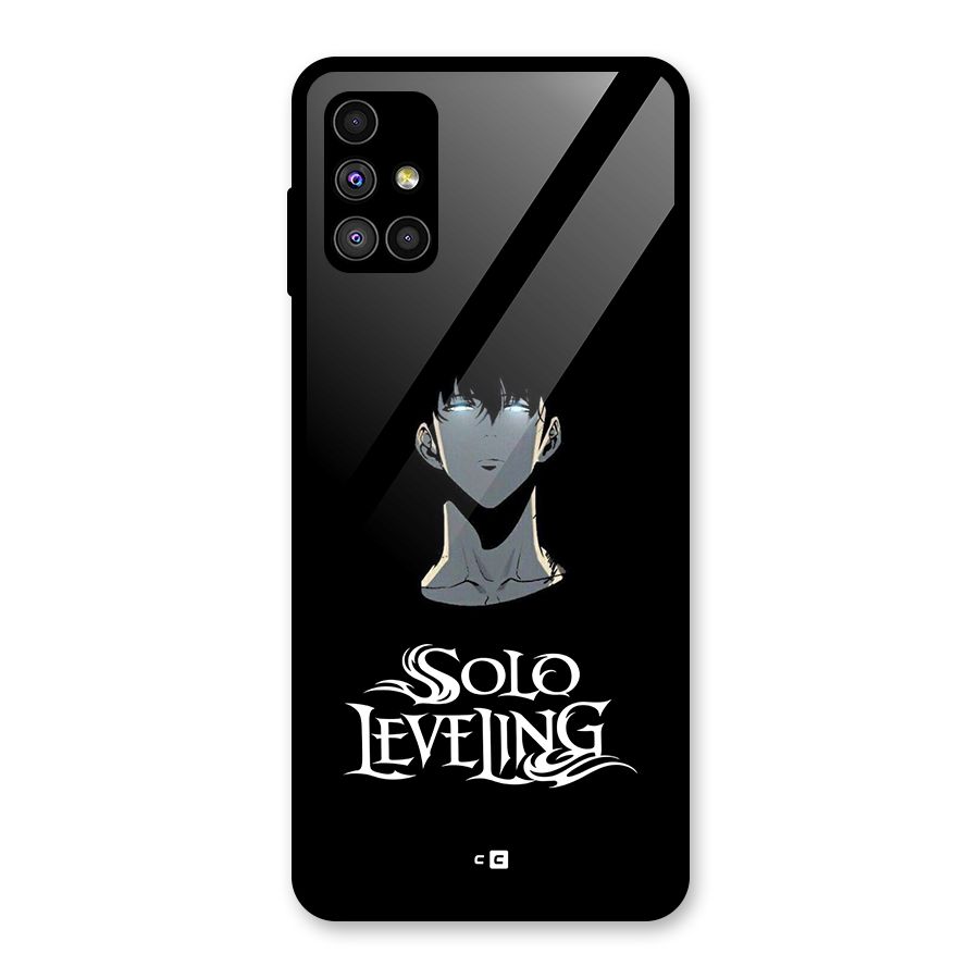 Great Arise Glass Back Case for Galaxy M51