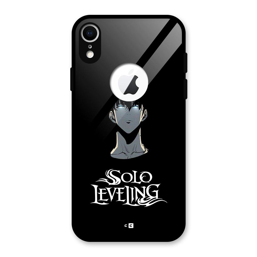 Great Arise Glass Back Case for iPhone XR Logo Cut