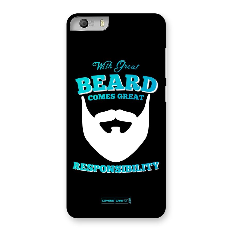 Great Beard Back Case for Micromax Canvas Knight 2