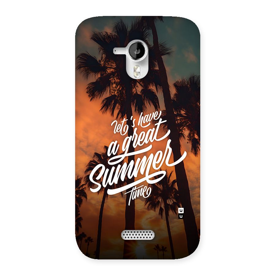 Great Summer Back Case for Canvas HD A116