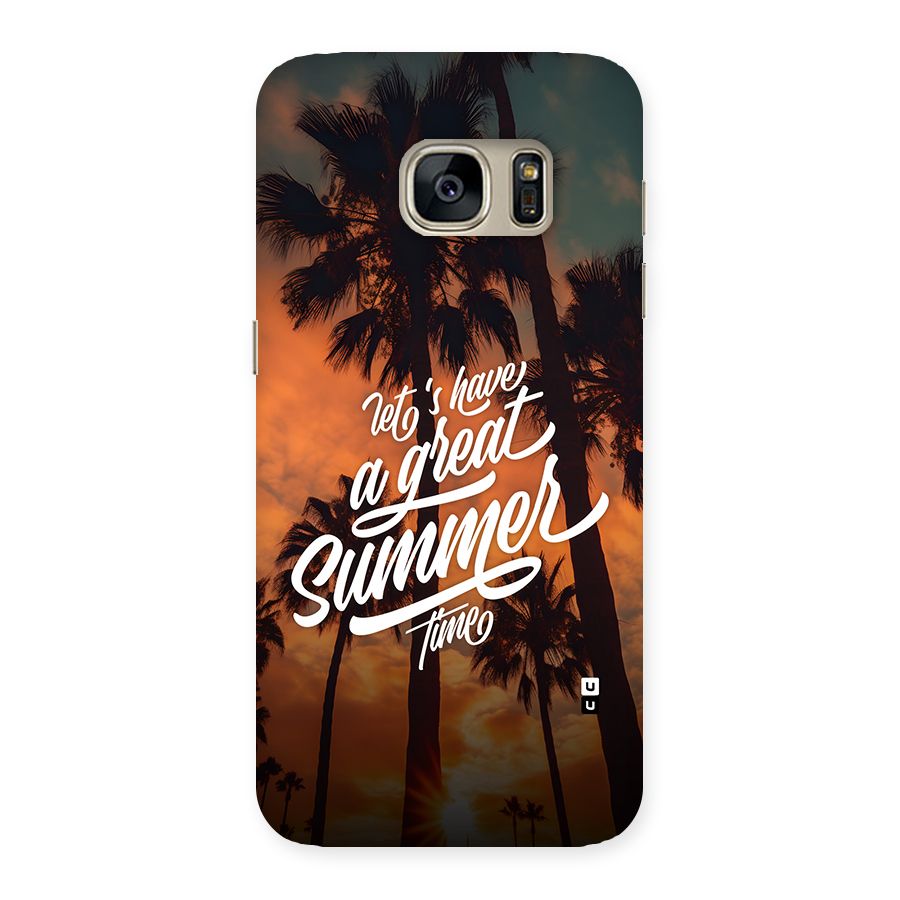 Great Summer Back Case for Galaxy S7
