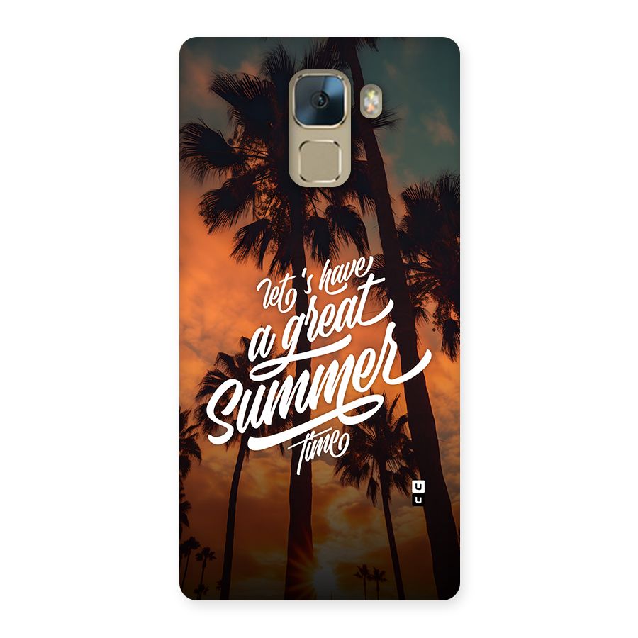 Great Summer Back Case for Honor 7