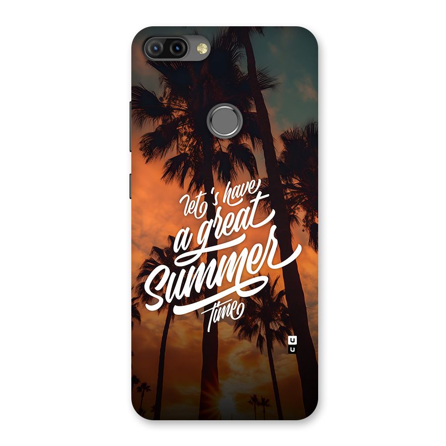 Great Summer Back Case for Infinix Hot 6 Pro