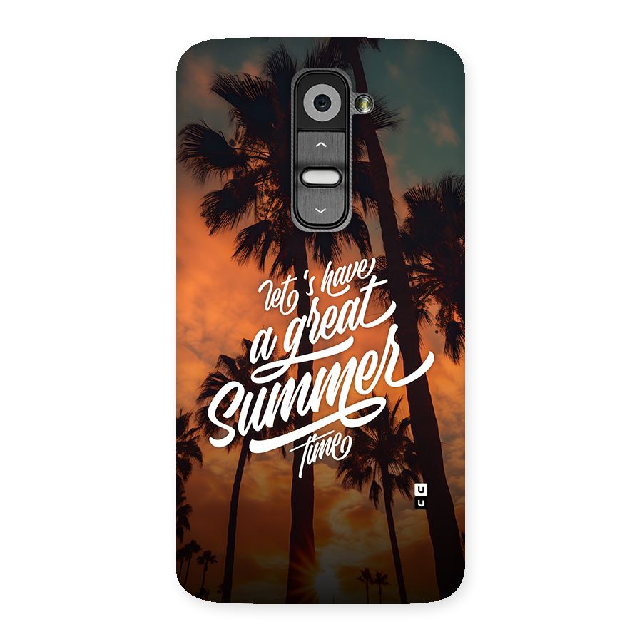 Great Summer Back Case for LG G2