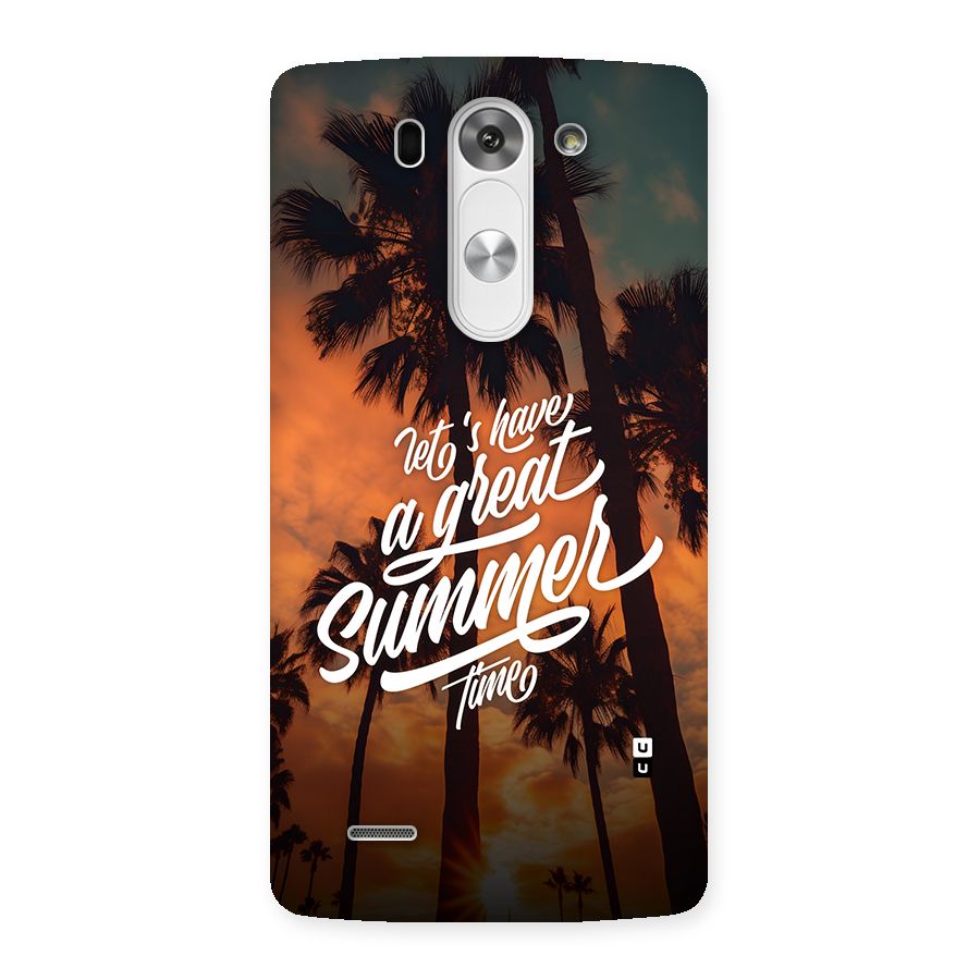 Great Summer Back Case for LG G3 Beat