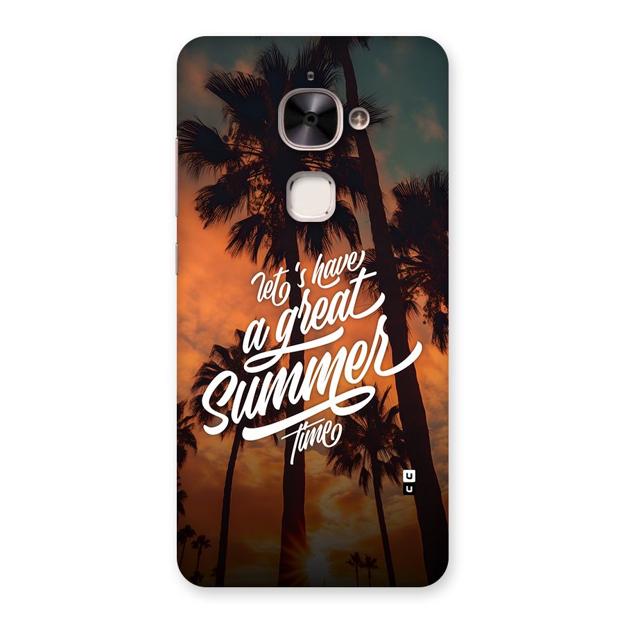 Great Summer Back Case for Le 2