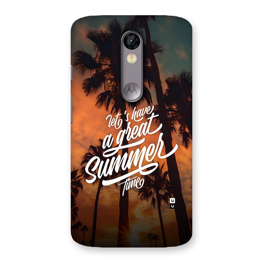 Great Summer Back Case for Moto X Force