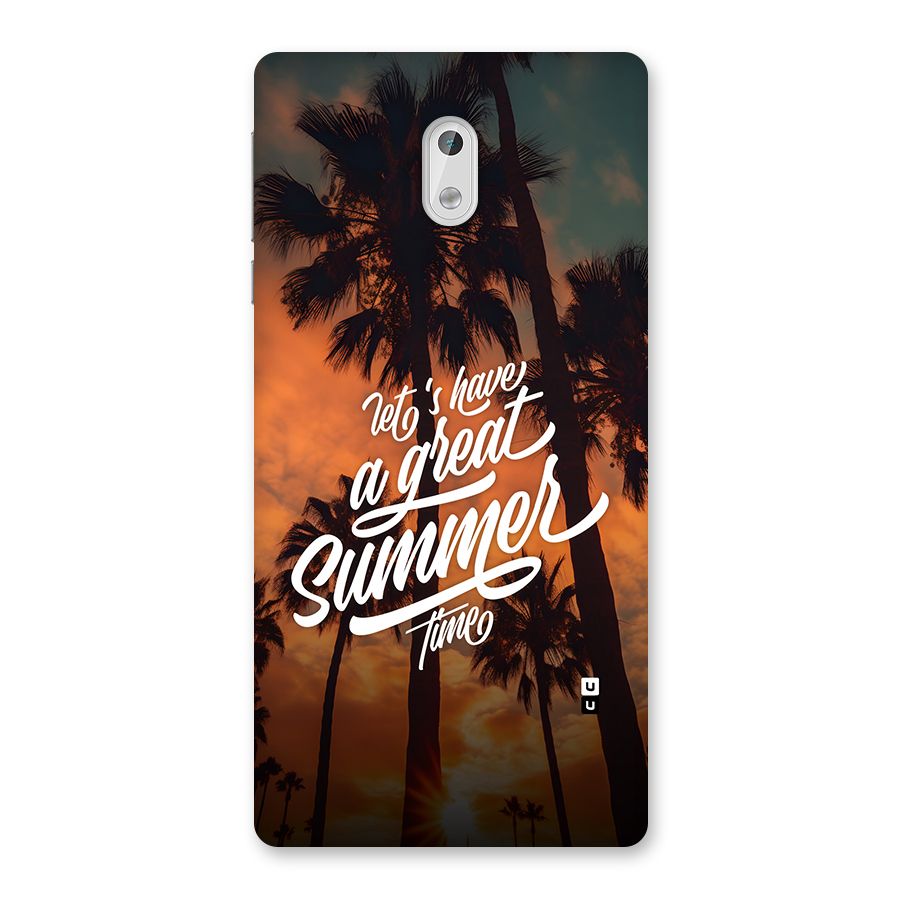 Great Summer Back Case for Nokia 3