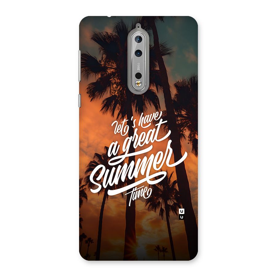 Great Summer Back Case for Nokia 8