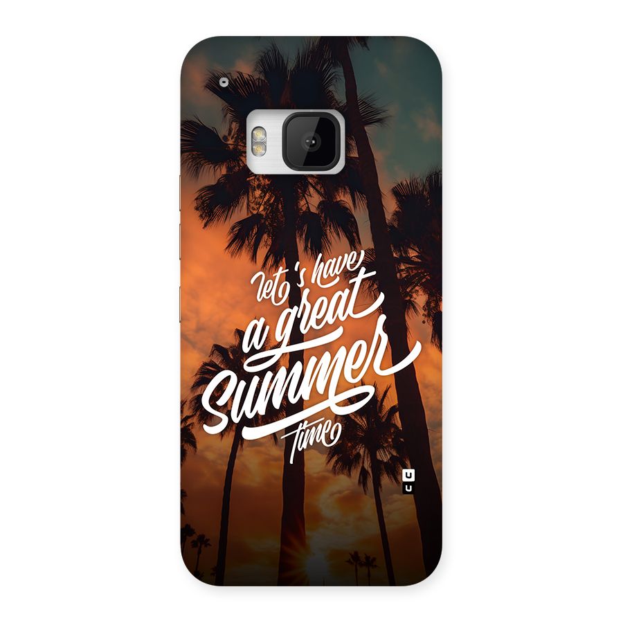 Great Summer Back Case for One M9