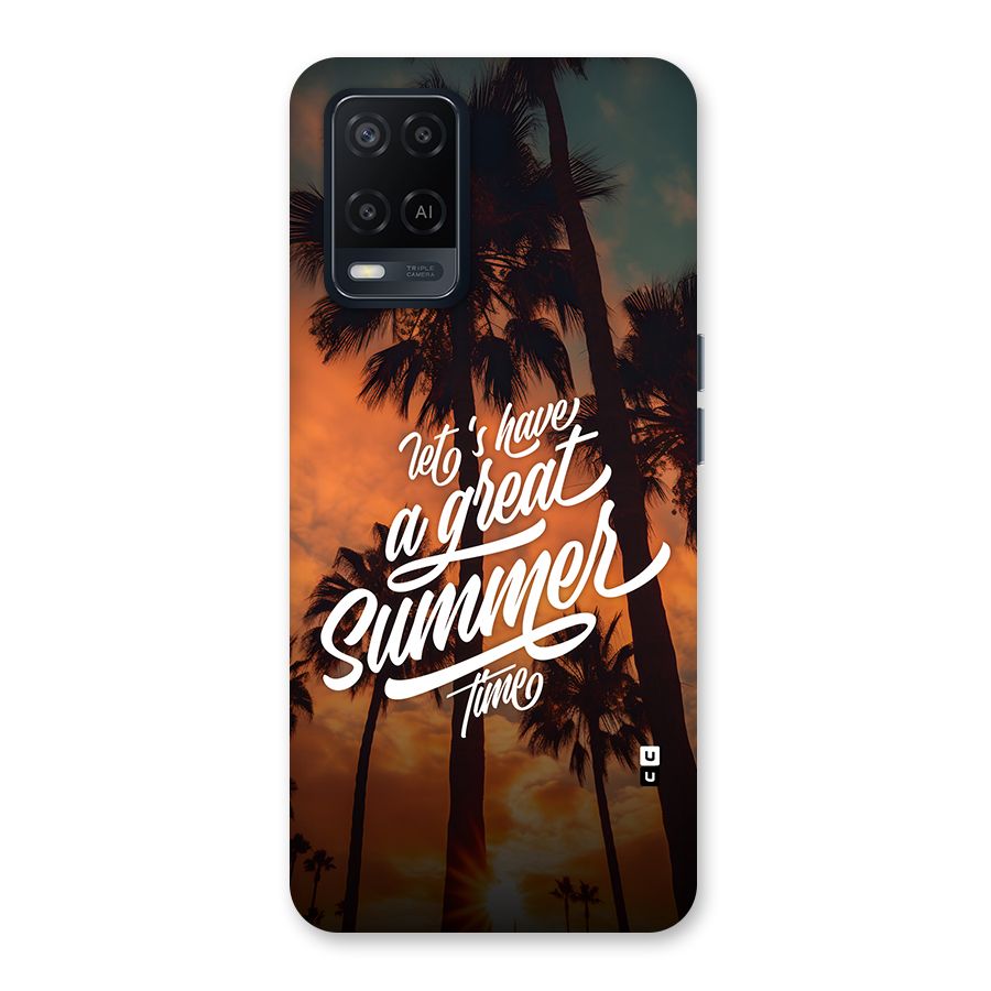 Great Summer Back Case for Oppo A54