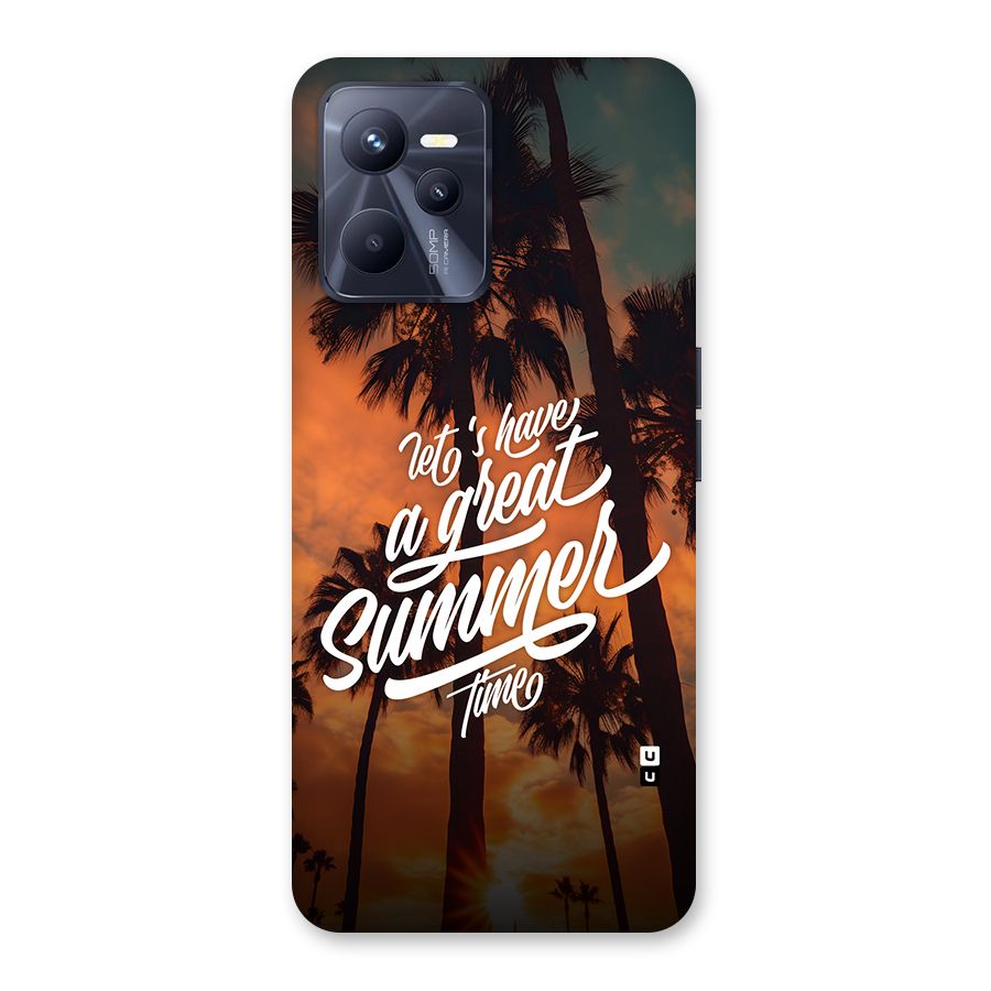 Great Summer Back Case for Realme C35