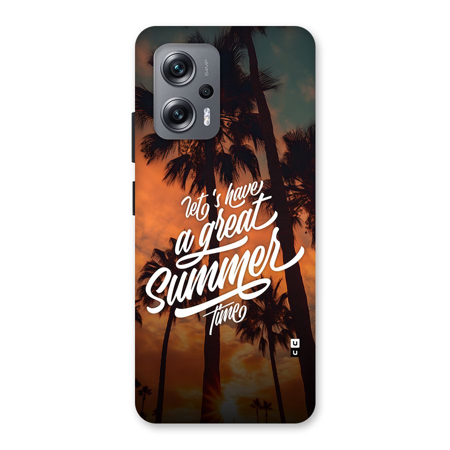 Great Summer Back Case for Redmi K50i