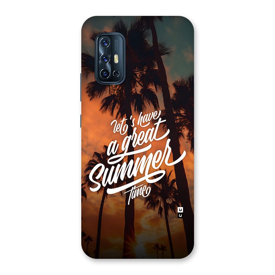 Great Summer Back Case for Vivo V17