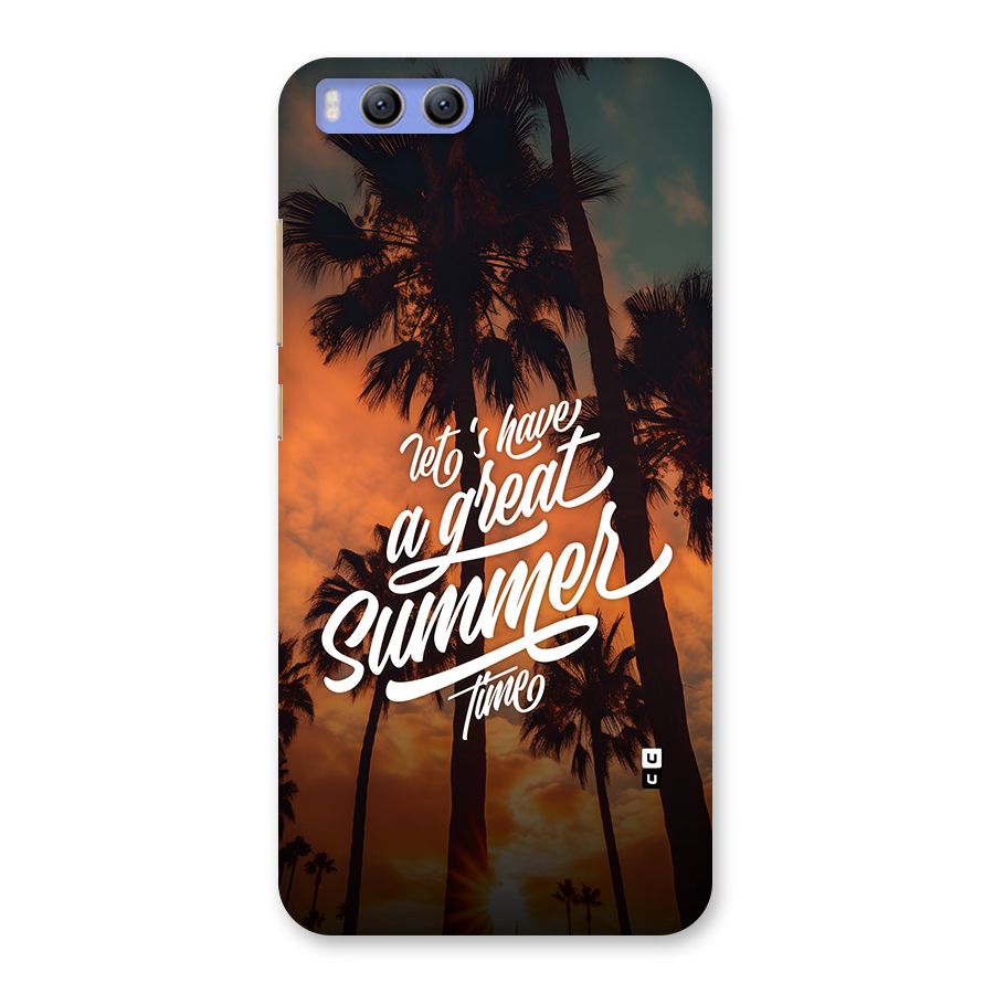 Great Summer Back Case for Xiaomi Mi 6
