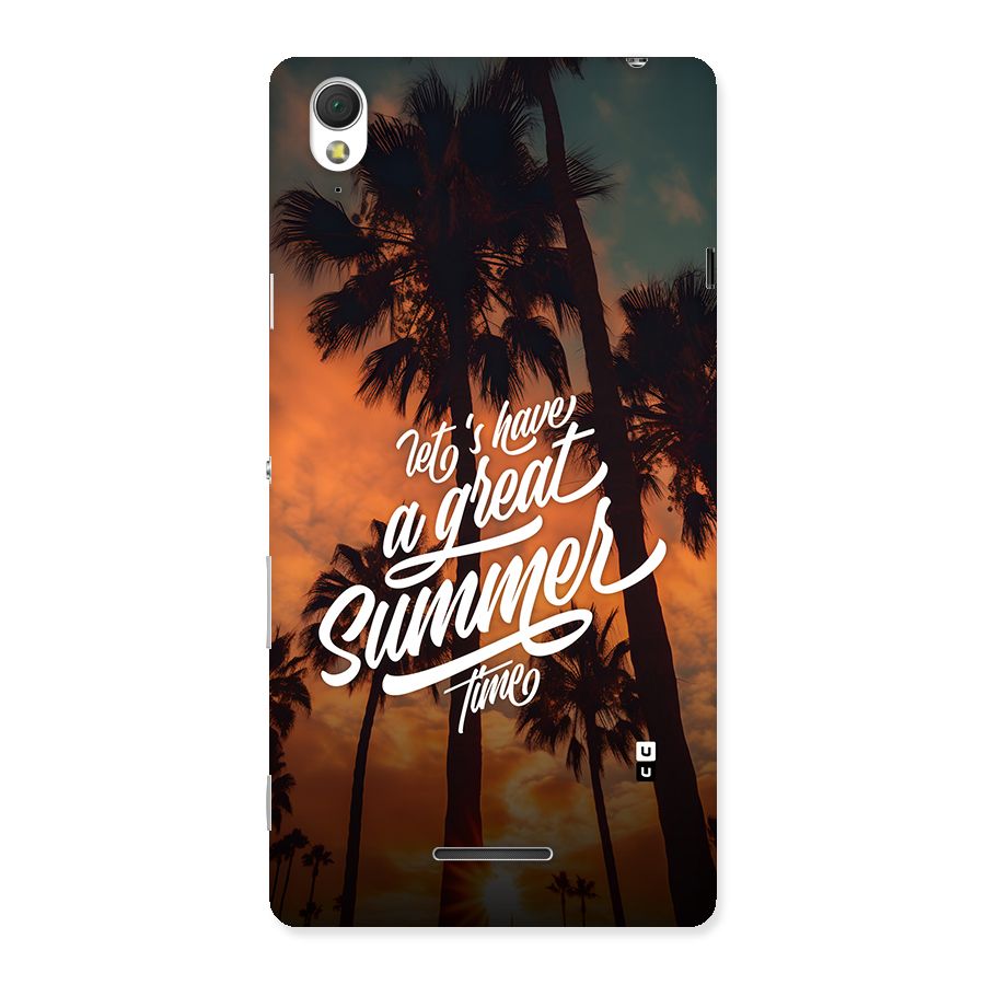 Great Summer Back Case for Xperia T3
