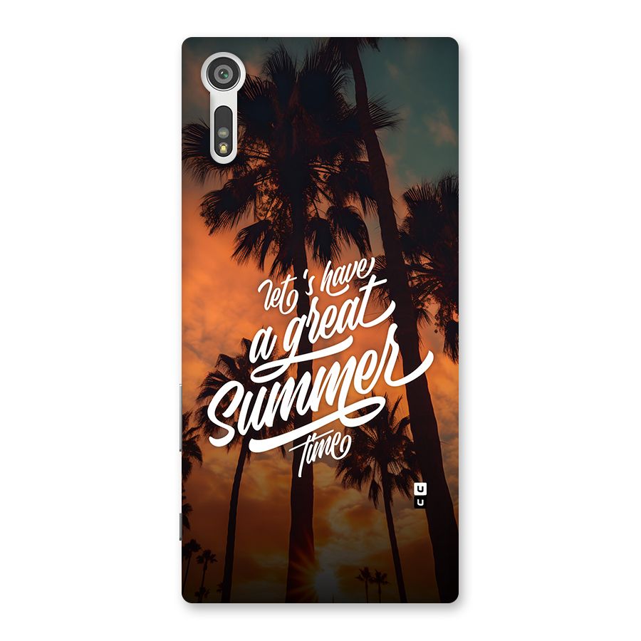 Great Summer Back Case for Xperia XZ
