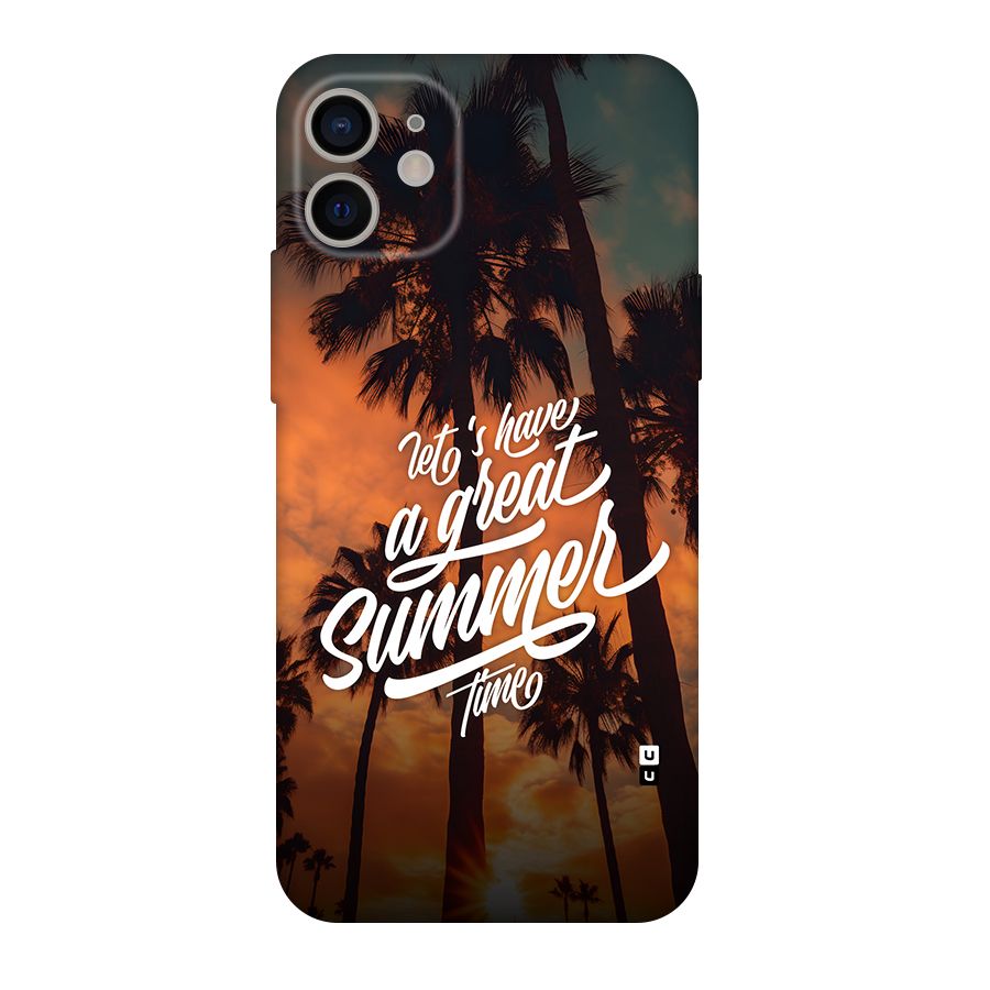 Great Summer Back Case for iPhone 11