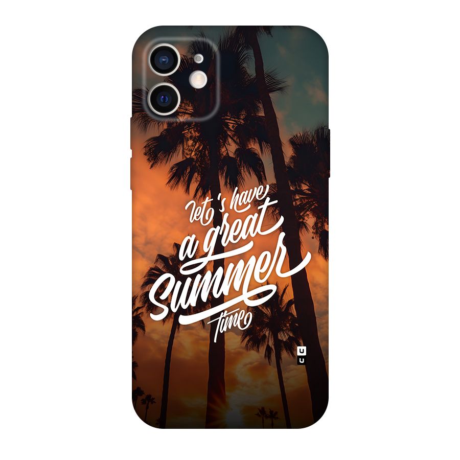 Great Summer Back Case for iPhone 12