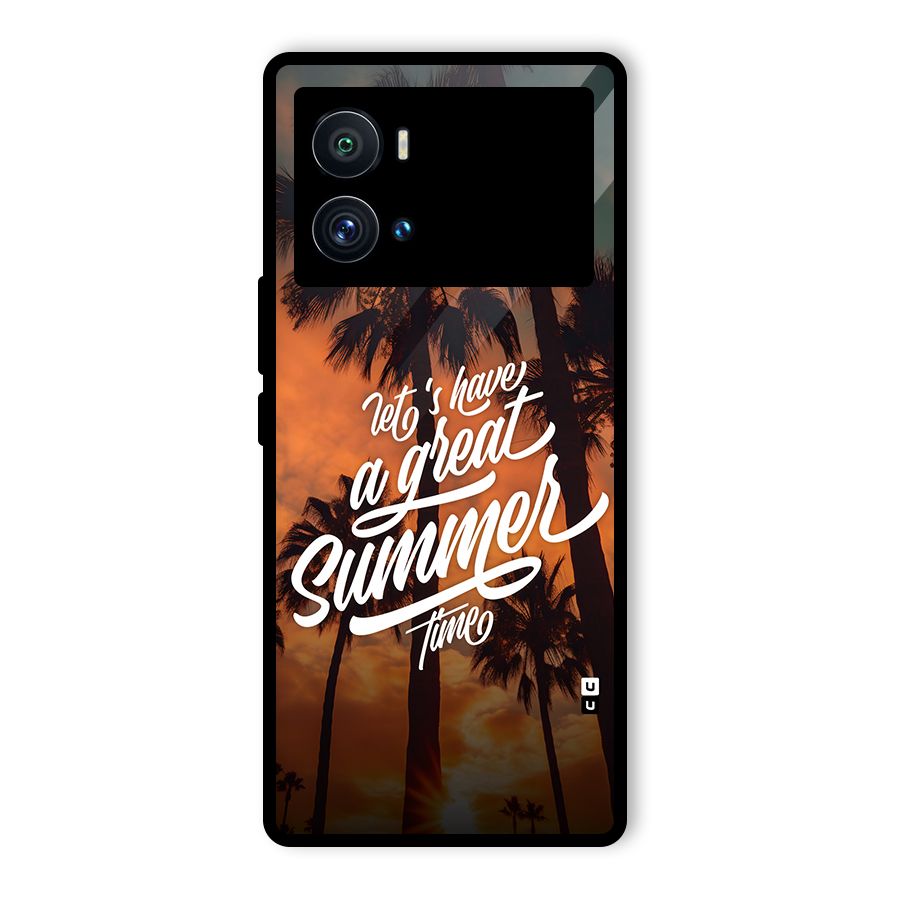 Great Summer Glass Back Case for Vivo iQOO 9 Pro