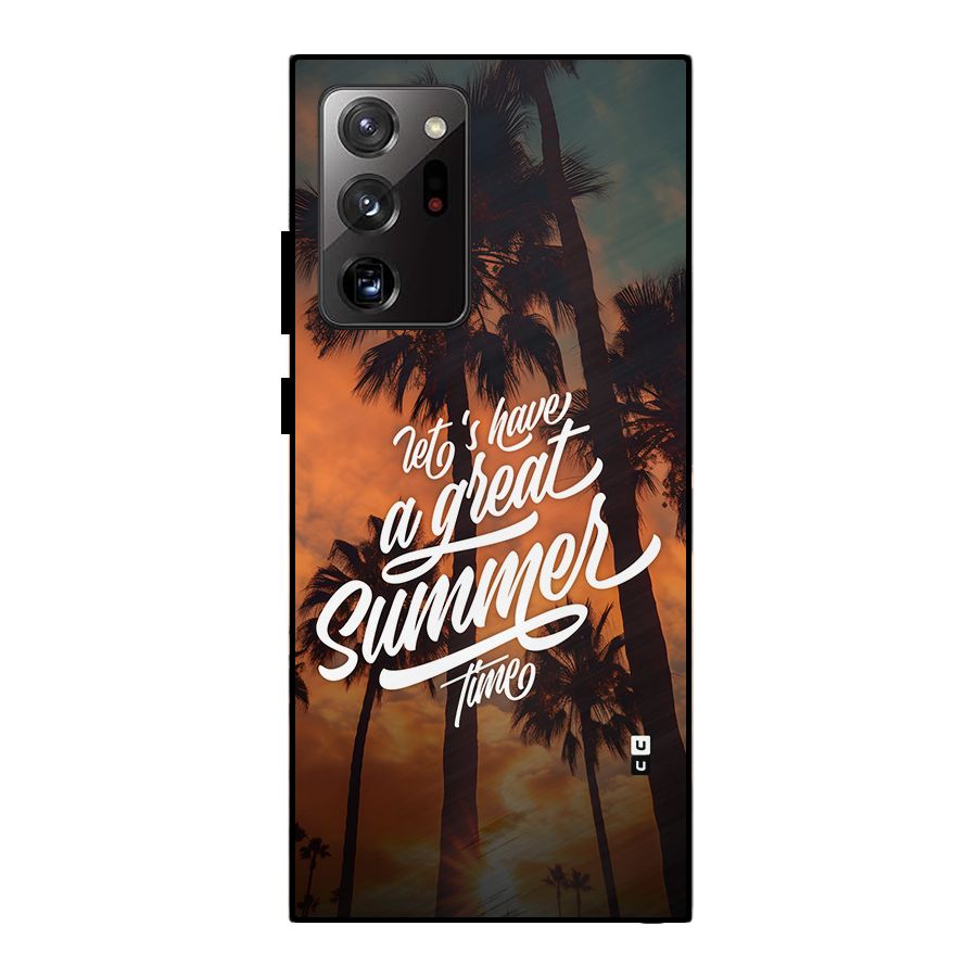 Great Summer Metal Back Case for Galaxy Note 20 Ultra 5G