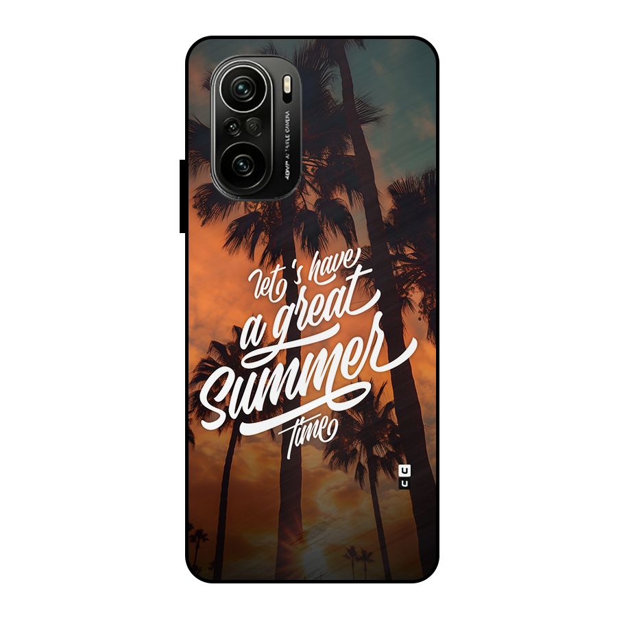 Great Summer Metal Back Case for Mi 11x