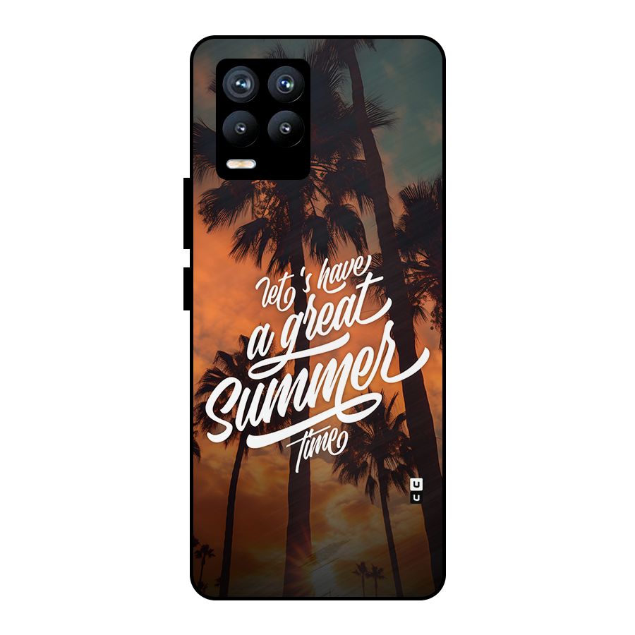 Great Summer Metal Back Case for Realme 8 Pro