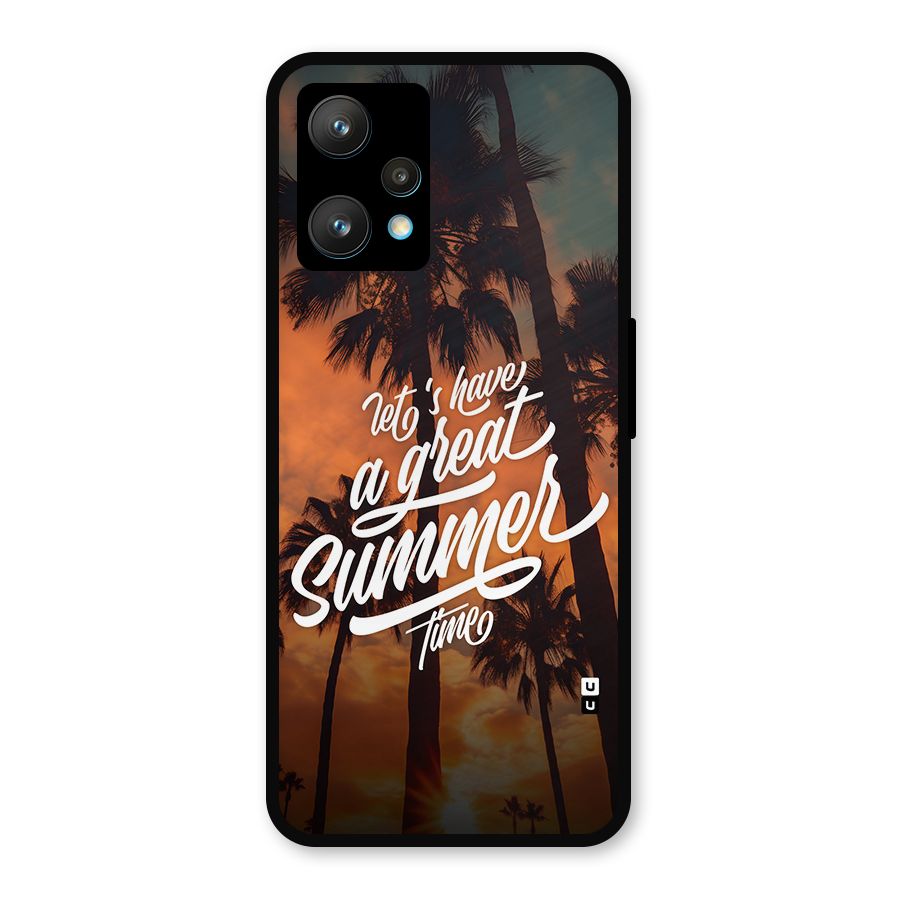 Great Summer Metal Back Case for Realme 9
