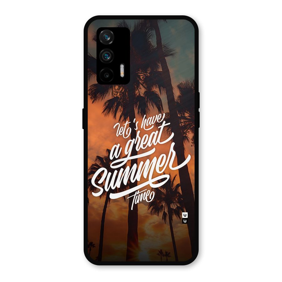 Great Summer Metal Back Case for Realme GT 5G