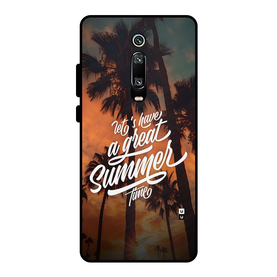 Great Summer Metal Back Case for Redmi K20