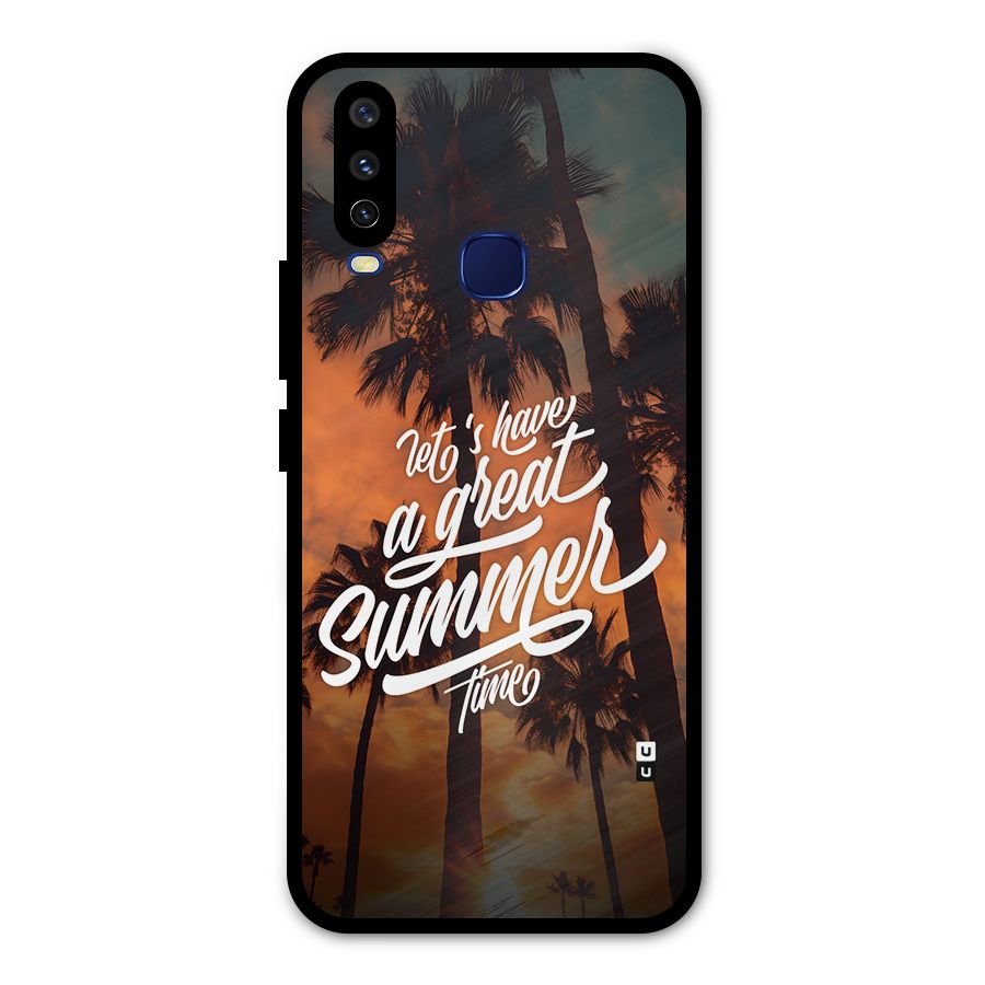 Great Summer Metal Back Case for Vivo U10