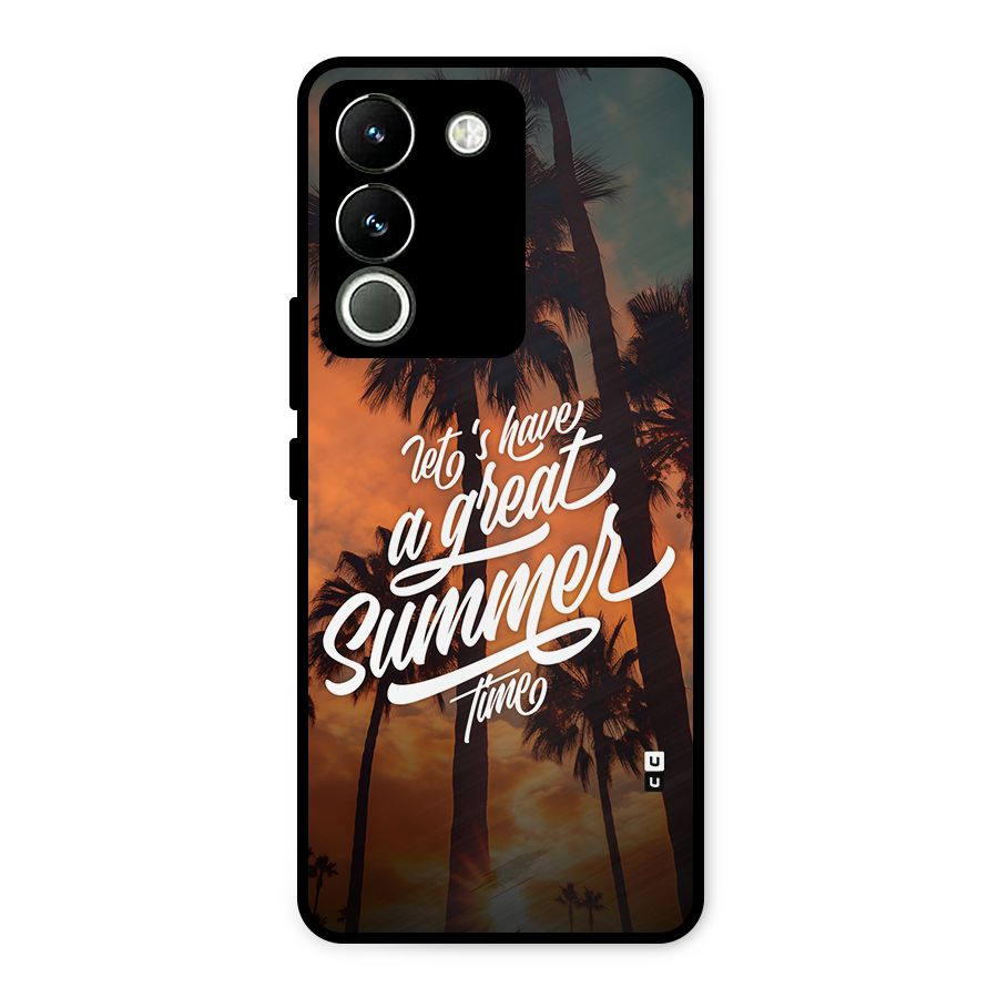 Great Summer Metal Back Case for Vivo Y200