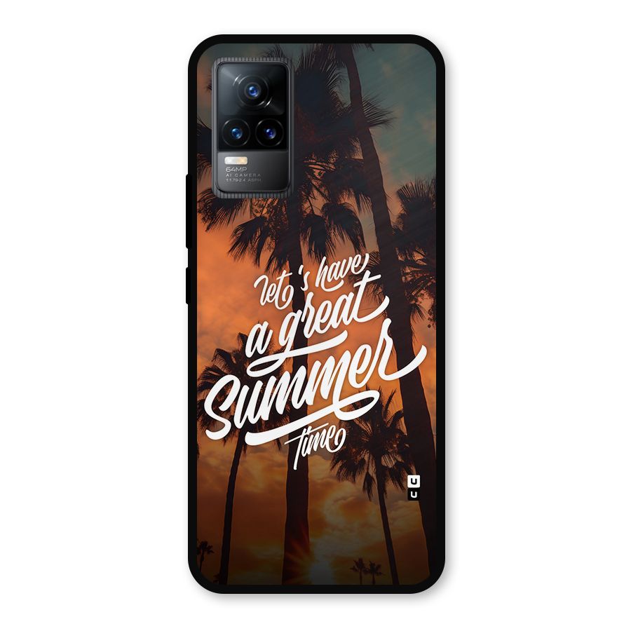 Great Summer Metal Back Case for Vivo Y73