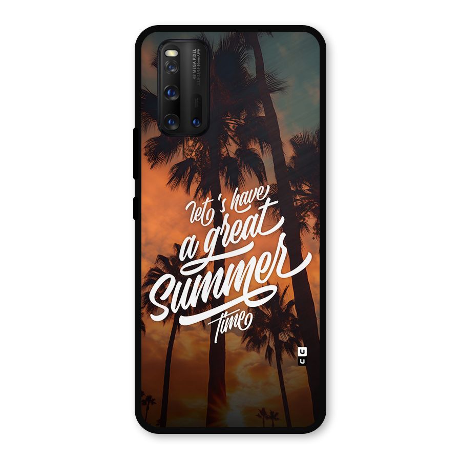 Great Summer Metal Back Case for iQOO 3