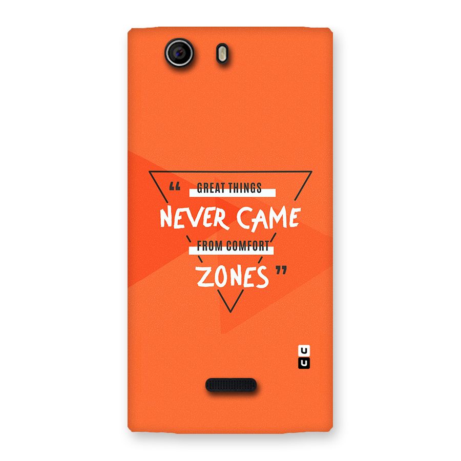 Great Things Comfort Zones Back Case for Canvas Nitro 2 E311