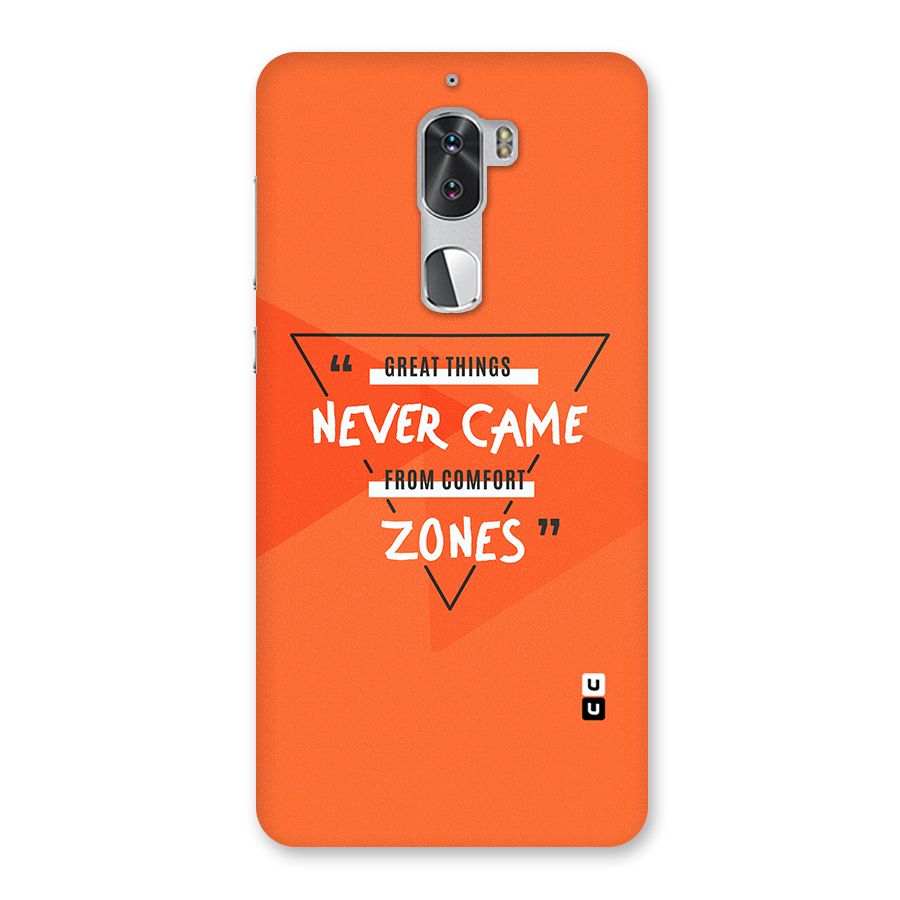 Great Things Comfort Zones Back Case for Coolpad Cool 1