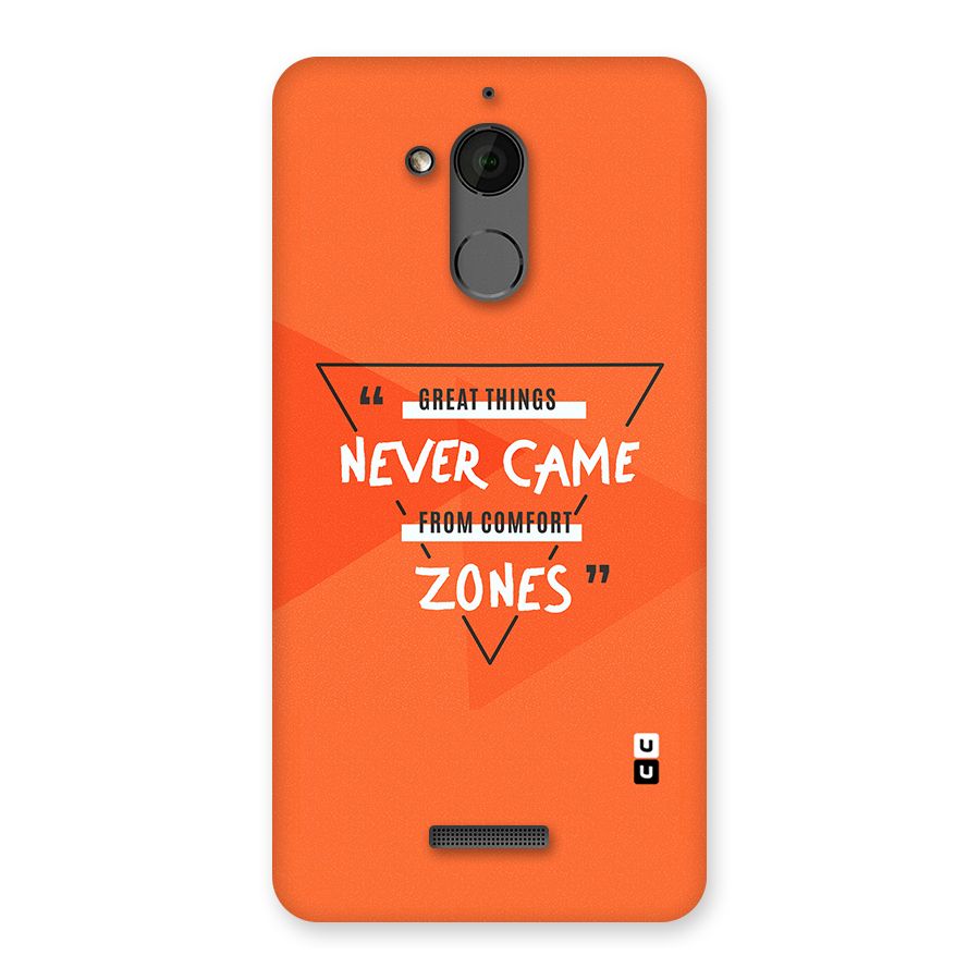 Great Things Comfort Zones Back Case for Coolpad Note 5